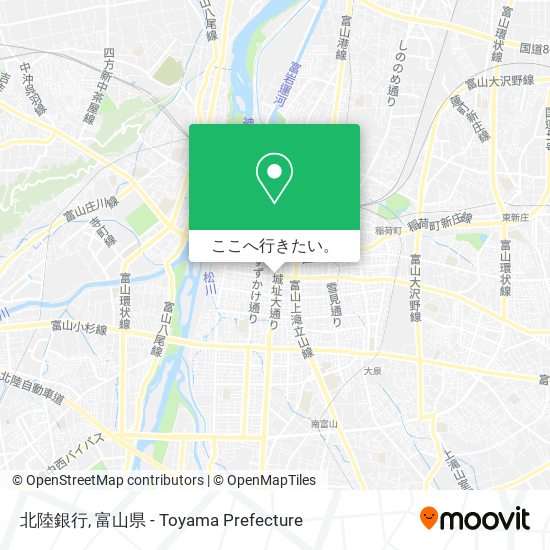 北陸銀行地図