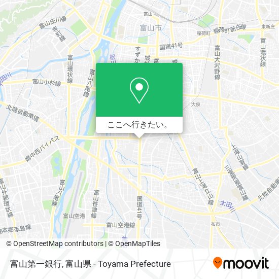富山第一銀行地図