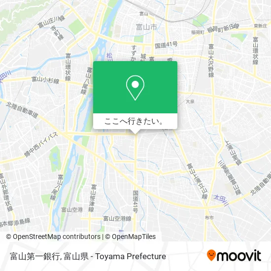 富山第一銀行地図