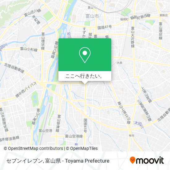 セブンイレブン地図