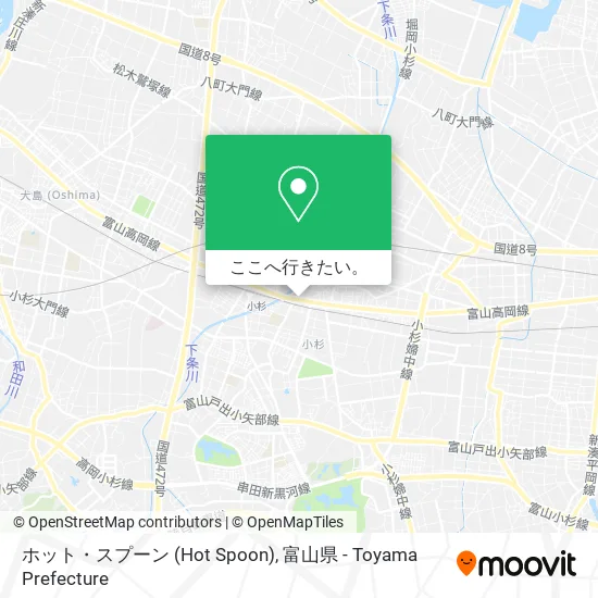 ホット・スプーン (Hot Spoon)地図