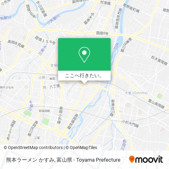 熊本ラーメン かすみ地図