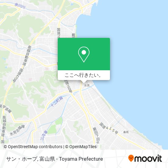サン・ホープ地図