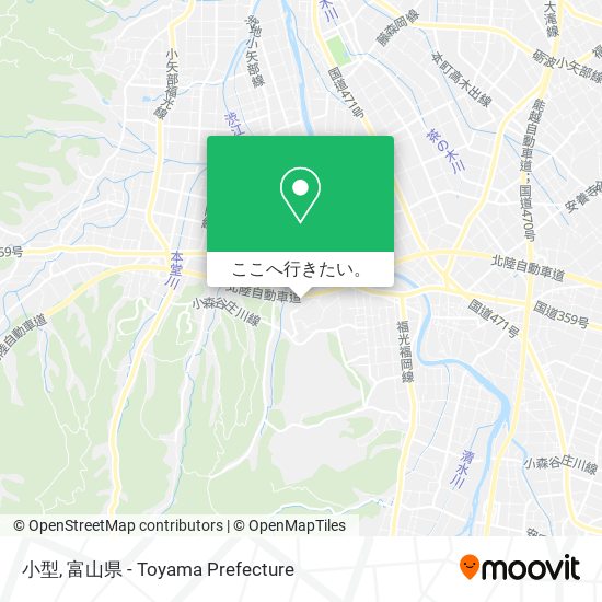 小型地図