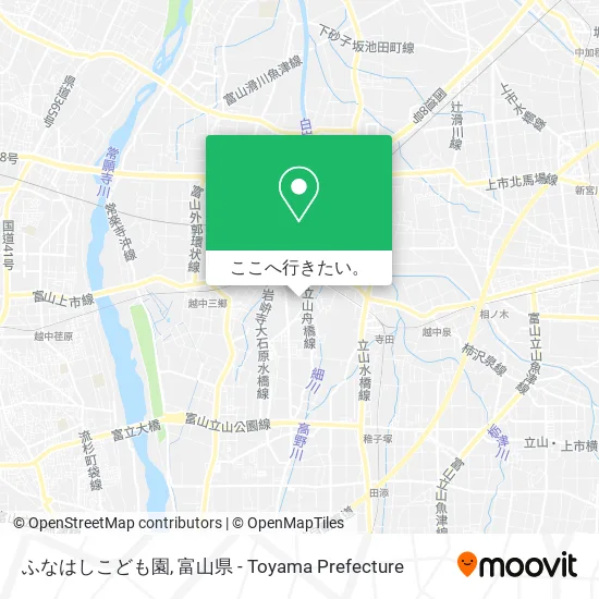 ふなはしこども園地図