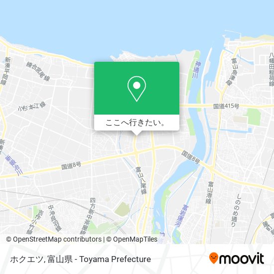 ホクエツ地図