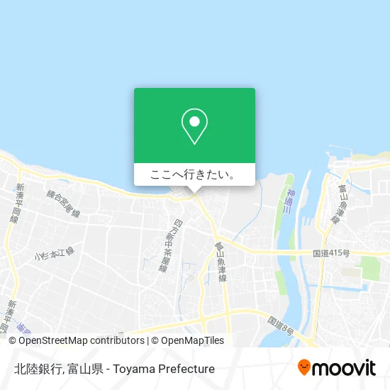 北陸銀行地図
