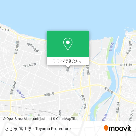 ささ家地図