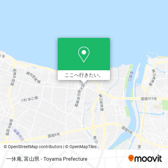一休庵地図
