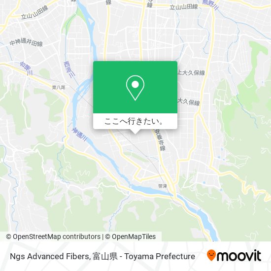 Ngs Advanced Fibers地図