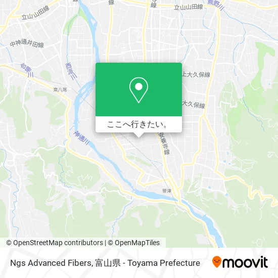 Ngs Advanced Fibers地図
