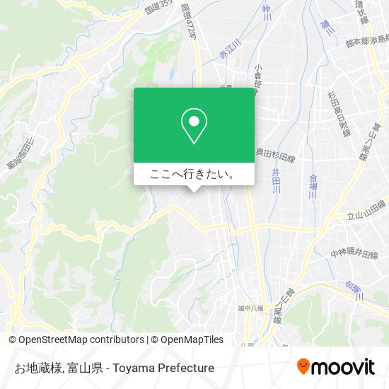 お地蔵様地図