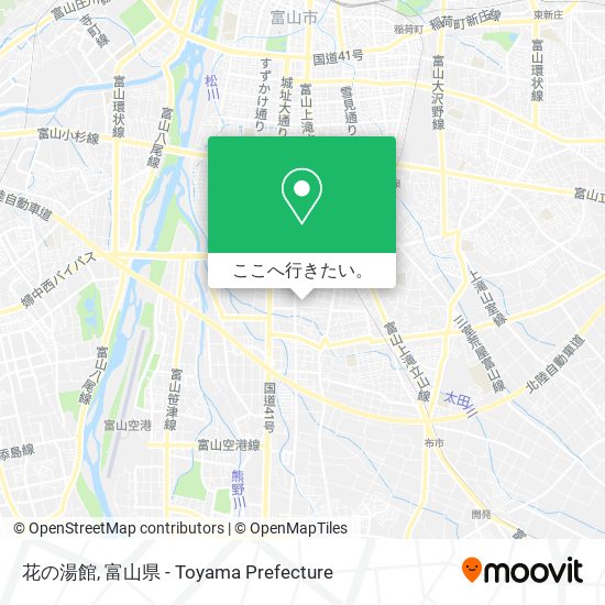 花の湯館地図