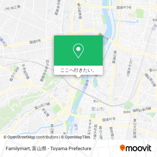 Familymart地図