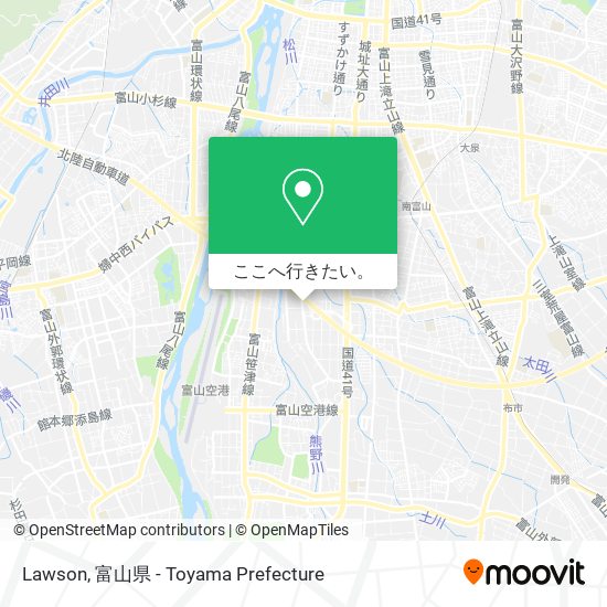Lawson地図