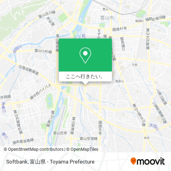 Softbank地図