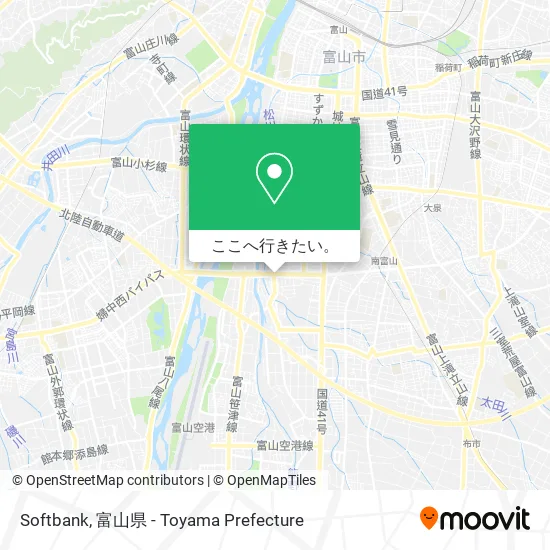 Softbank地図