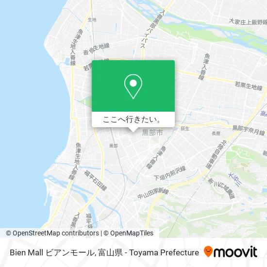 Bien Mall ビアンモール地図