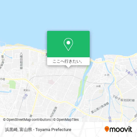 浜黒崎地図