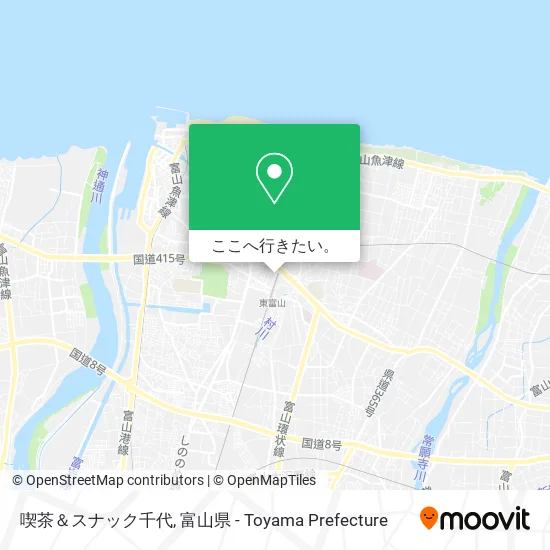 喫茶＆スナック千代地図