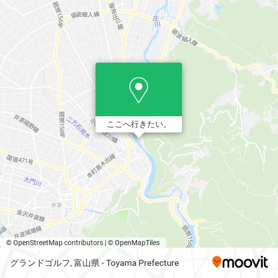グランドゴルフ地図