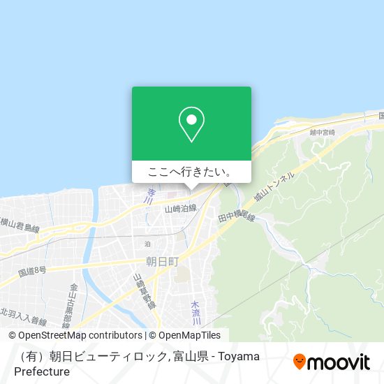 （有）朝日ビューティロック地図