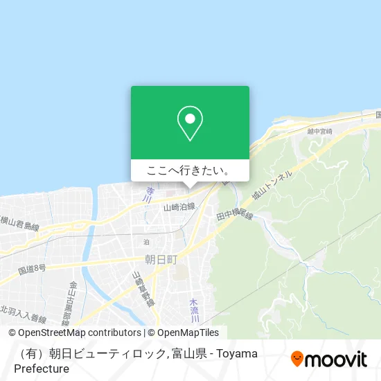 （有）朝日ビューティロック地図