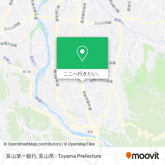富山第一銀行地図