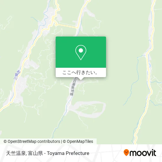 天竺温泉地図