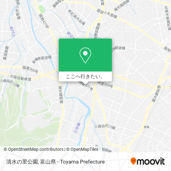 清水の里公園地図