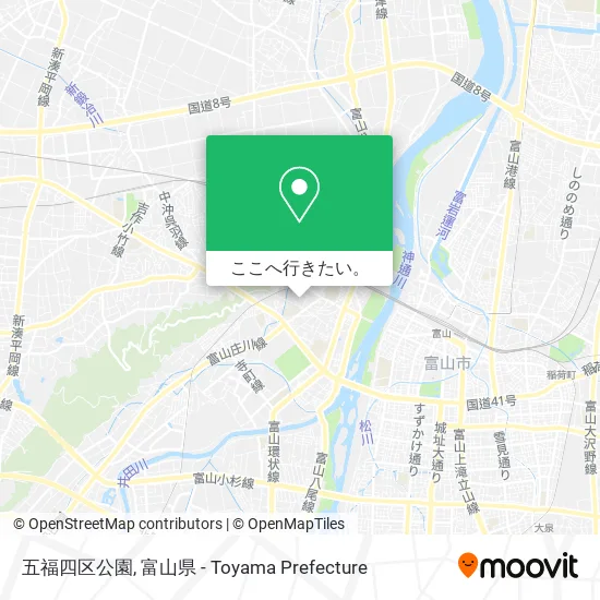 五福四区公園地図