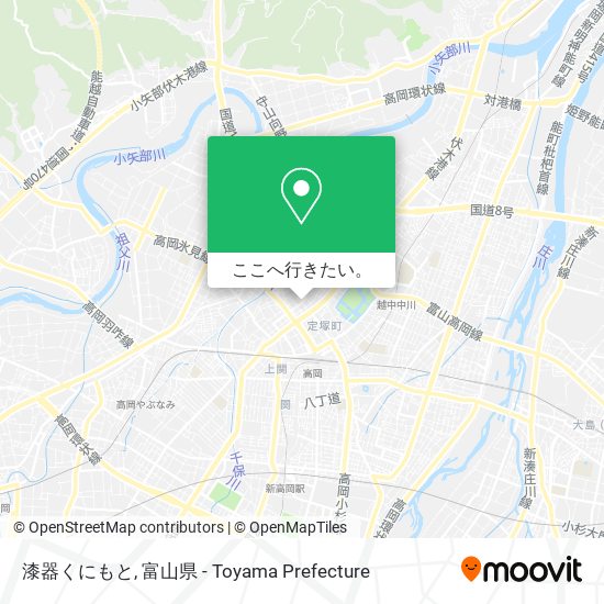 漆器くにもと地図