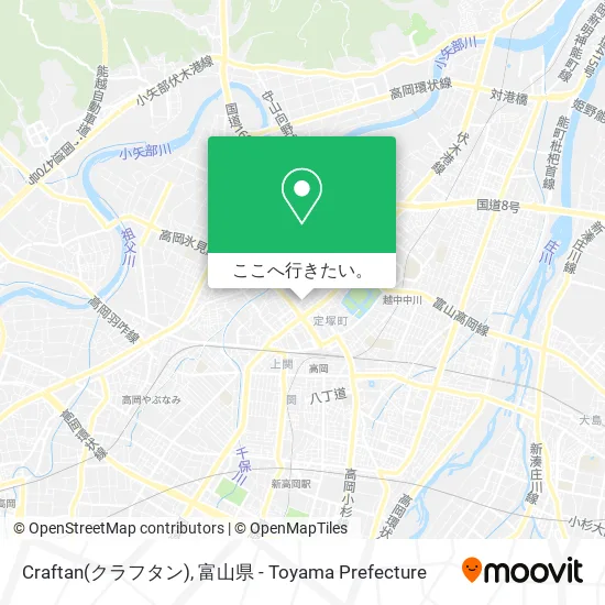 Craftan(クラフタン)地図