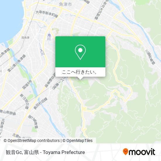 観音Gc地図