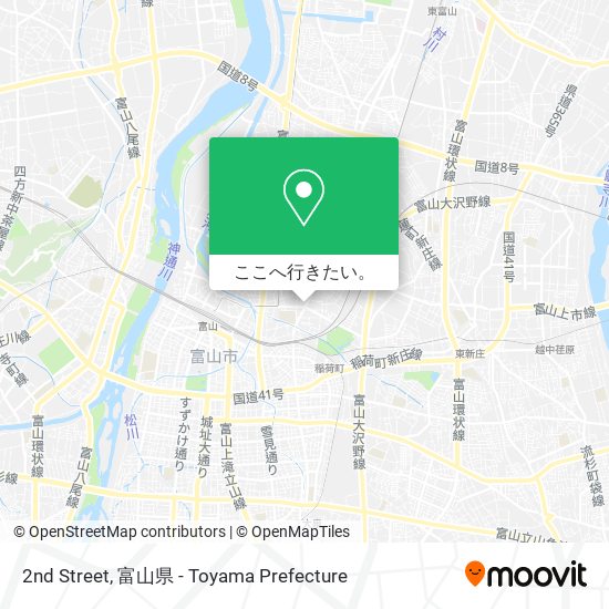 2nd Street地図