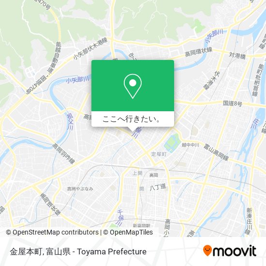 金屋本町地図