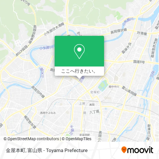 金屋本町地図