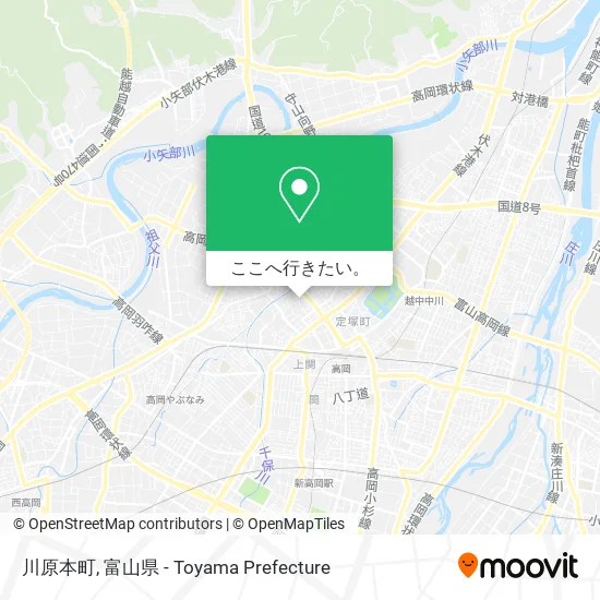 川原本町地図