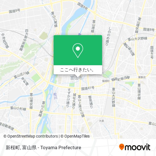 新桜町地図