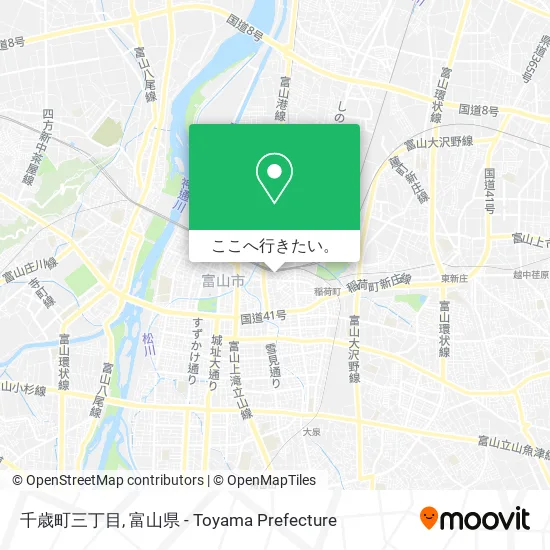 千歳町三丁目地図