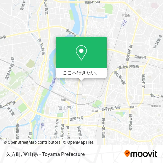 久方町地図