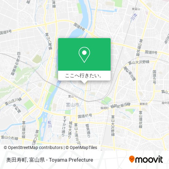 奥田寿町地図