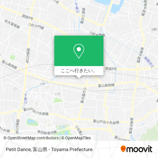 Petit Dance地図