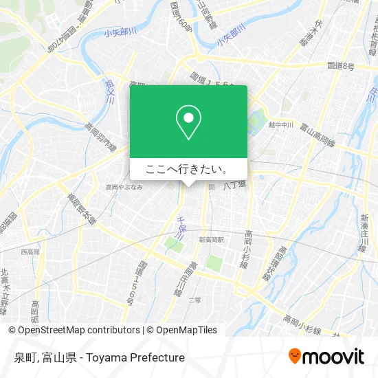 泉町地図