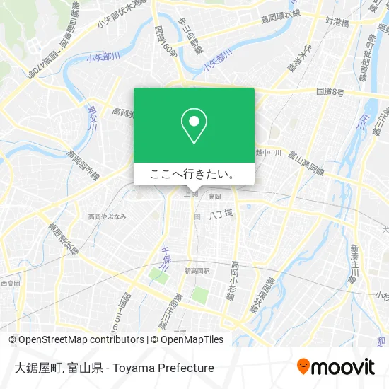 大鋸屋町地図