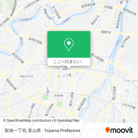 駅南一丁目地図