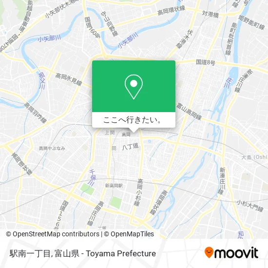 駅南一丁目地図