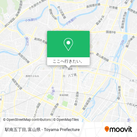 駅南五丁目地図