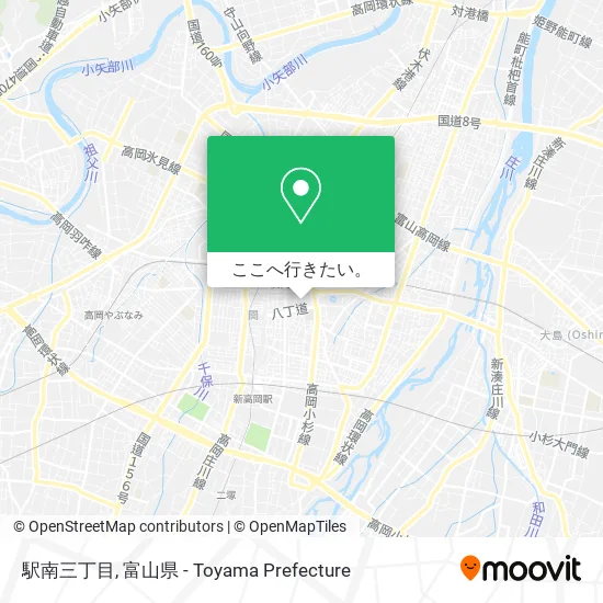 駅南三丁目地図