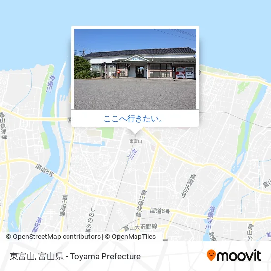 東富山地図